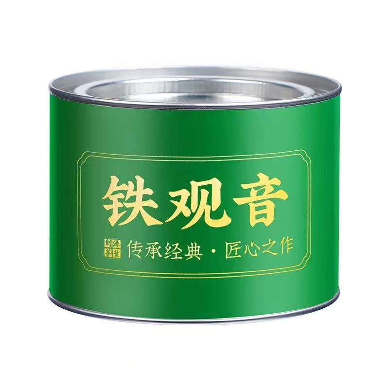 鸿洋名 铁观音乌龙茶清香型新茶罐装50g