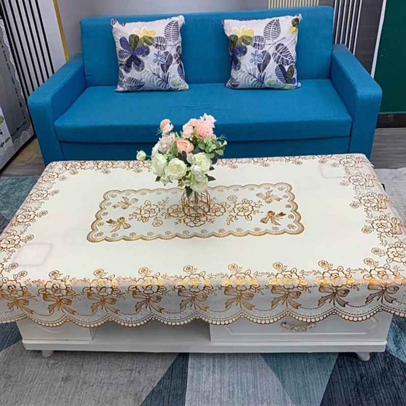 桌布防水防油免洗防烫轻奢高级感餐桌布茶几垫客厅长方形茶几桌布