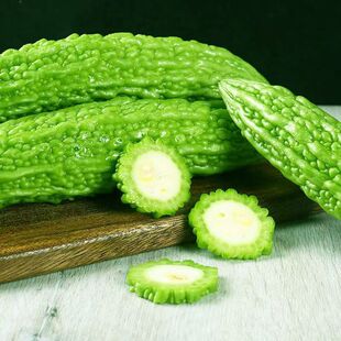 新鲜苦瓜现摘农家自种山东凉瓜当季时令榨汁青苦瓜绿色蔬菜