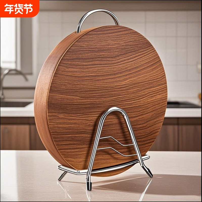 加厚菜板架厚砧板放置架案板架304不锈钢厨房专用置物架刀板架子,厨房/烹饪用具,锅盖架/锅盖收纳垫,淘宝优惠券,粉丝福利购,淘宝优惠卷