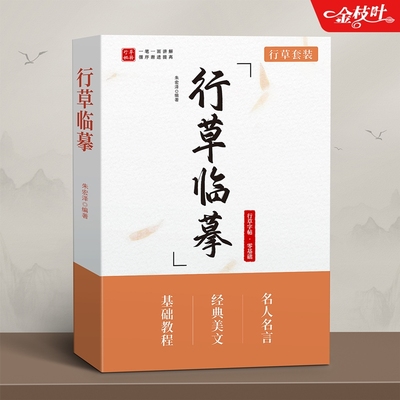 草书练字帖成人行书速成套装