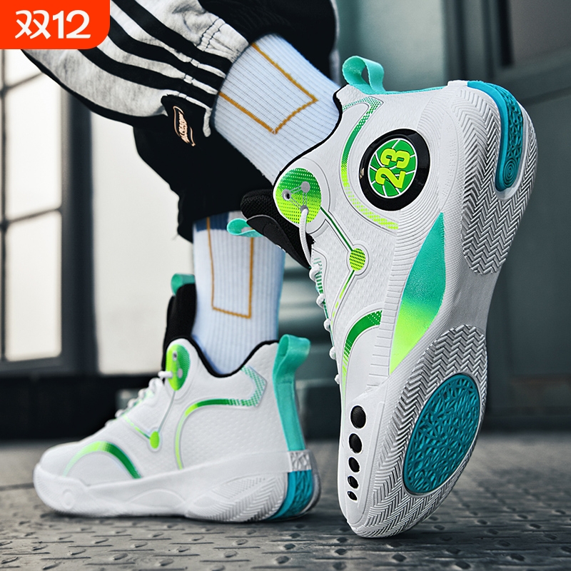 实战科比篮球鞋夏季男鞋学生透气防滑减震儿童运动鞋幻影跑鞋球鞋