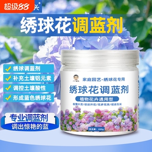 八个老头绣球花调蓝剂硫酸铝球状植物专用肥料调色剂秀球变蓝改色