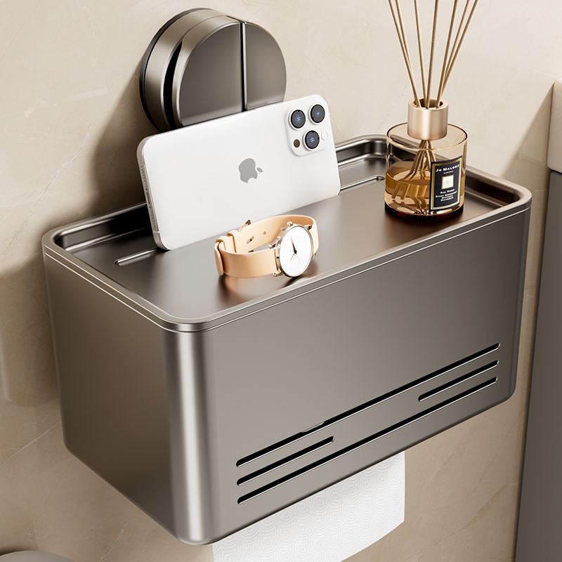 吸盘式浴室纸巾盒|超4000次加购