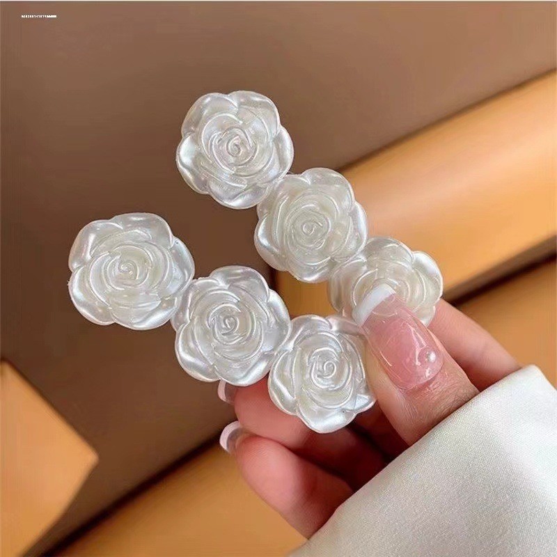 【2个】3朵山茶花发夹女甜美少女心百搭刘海碎发夹,饰品/流行首饰/时尚饰品新,发饰,淘宝优惠券,粉丝福利购,淘宝优惠卷