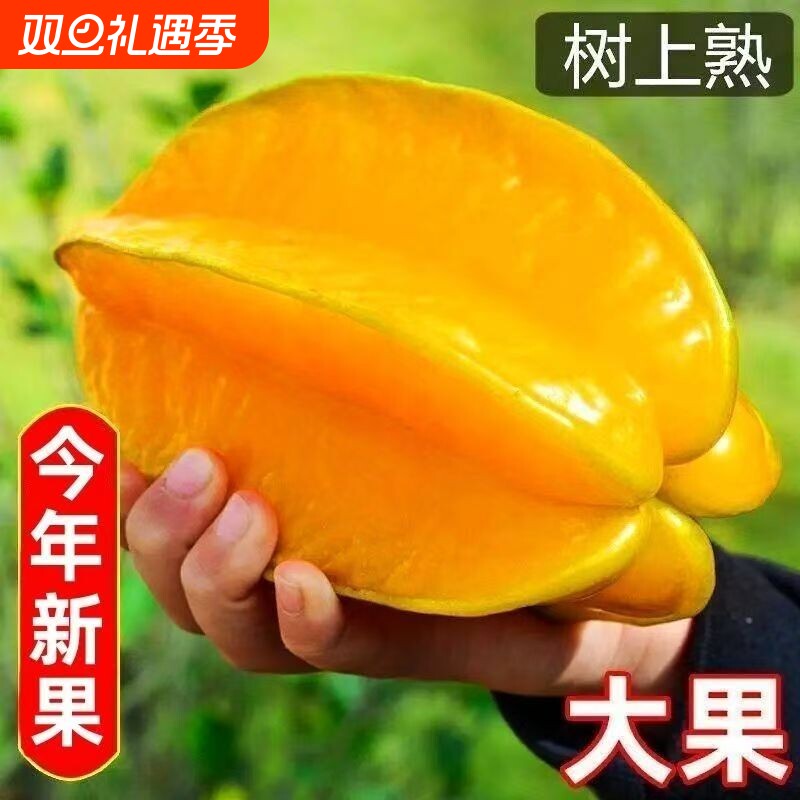 杨桃新鲜水果当季水果洋桃精选热带水果降火红龙杨桃樱桃黄桃罕见