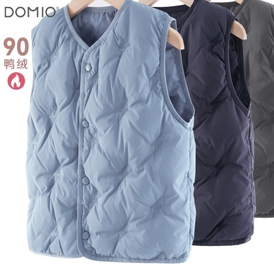 多妙屋男童羽绒马甲儿童内胆背心