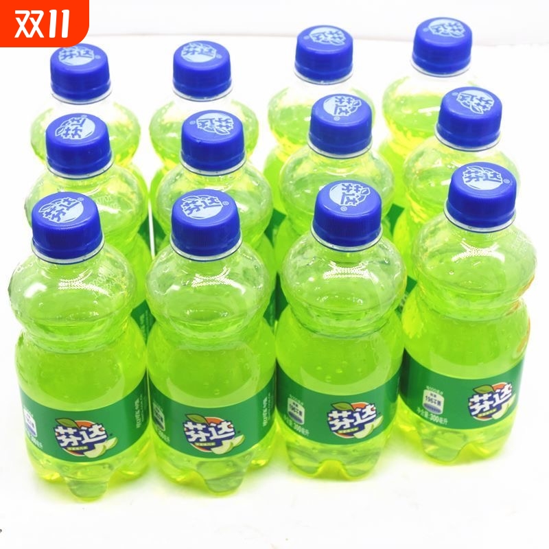 芬达苹果橙味300ml迷你装