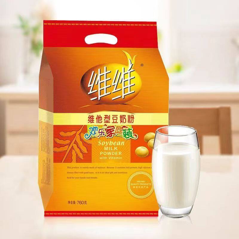 【新品上市】维维焕新减糖760豆奶豆浆粉高钙营养速溶代早餐学生