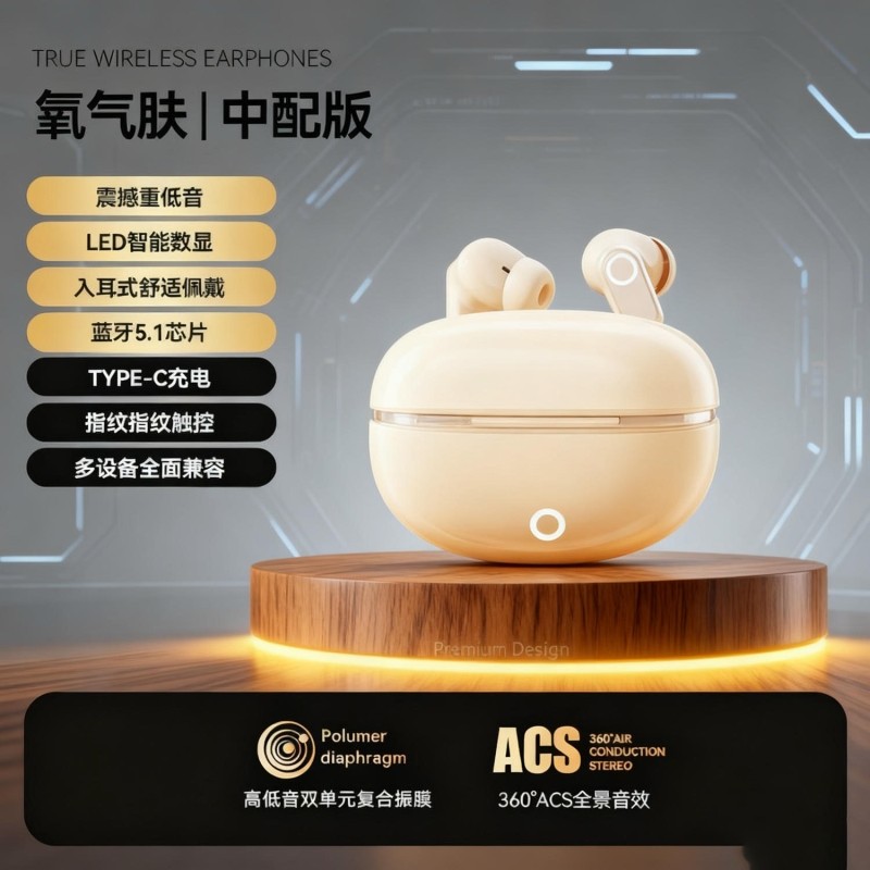 【超9000人看过】真无线降噪蓝牙耳机2025新款超长续航入耳式耳机,影音电器,蓝牙耳机,淘宝优惠券,粉丝福利购,淘宝优惠卷