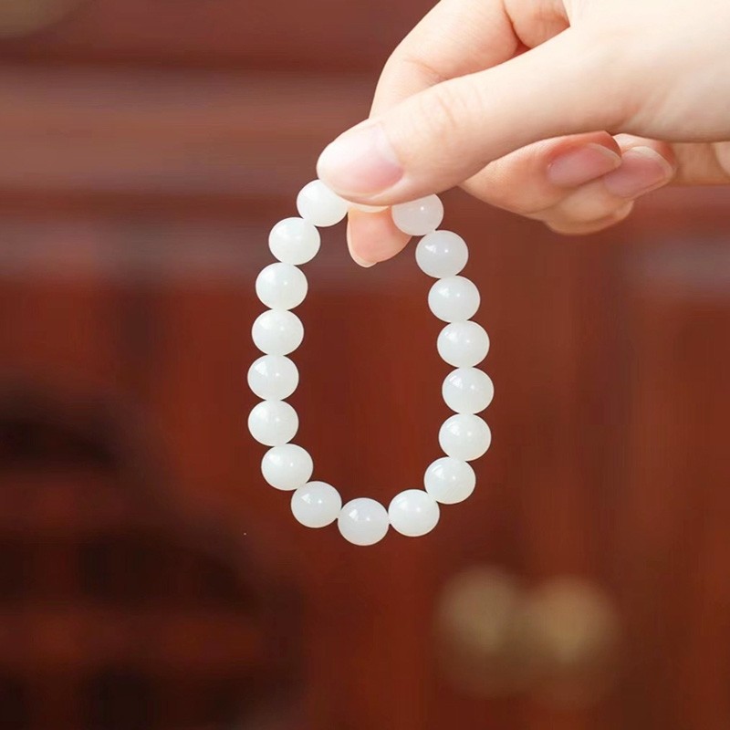 仿水晶琉璃手链手串送好友送闺蜜生日礼物红色紫色黑蝴蝶竹节星星