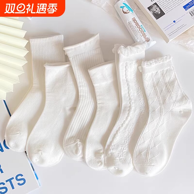 洛丽塔袜子女蕾丝花边夏季可爱