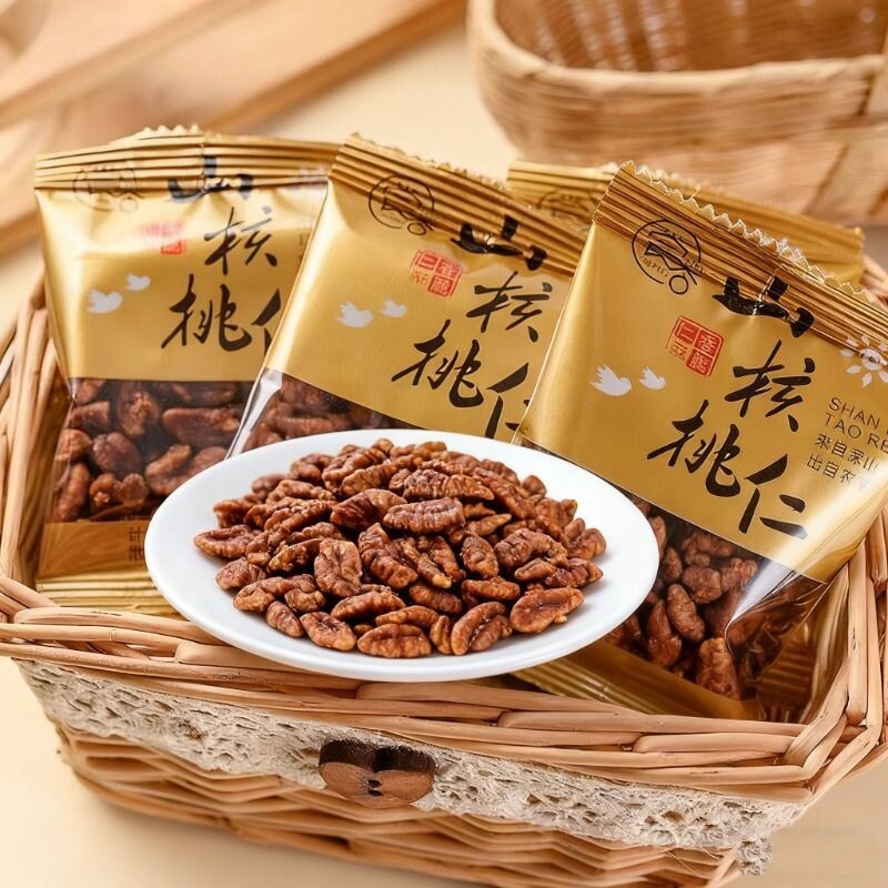 野生山核桃仁独立小包装孕妇宝宝零食坚果年货果仁袋装好吃新货