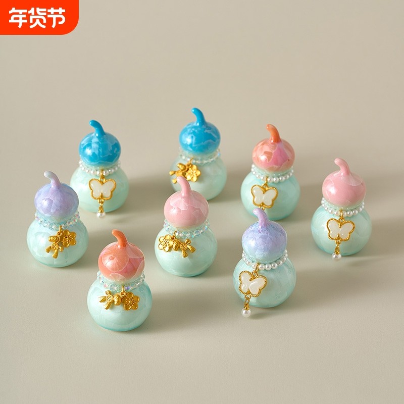 景德镇陶瓷结晶釉葫芦高颜值摆件盘玩办公室茶桌饰品diy福禄配件,饰品/流行首饰/时尚饰品新,其他DIY饰品配件,淘宝优惠券,粉丝福利购,淘宝优惠卷