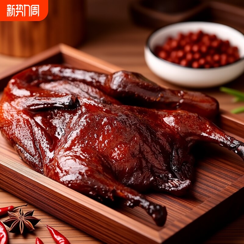 好照头湖南长沙特产酱板鸭官方旗舰店常德熟食特色卤味真空美味