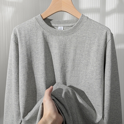 纯棉修身长袖T恤|超1000次加购