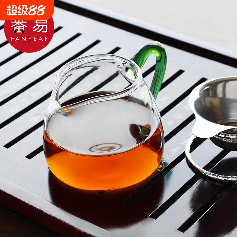 杯子/玻璃/公道杯CB1sn0-功夫茶加厚茶漏一体耐热耐高温家用待