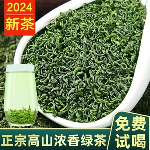 特级绿茶2024年云雾毛尖茶500g