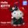 Симпатичная сумка hellokitty кулон плюшевая кукла брелок для ключей кулон подарочные безделушки ins wind mini 2