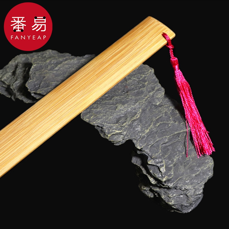 尺子/木AA1sl001-教师尺教尺家用加厚直尺老师劝学戒尺创意文具