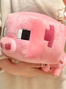 我的世界毛绒玩具末影人苦力怕