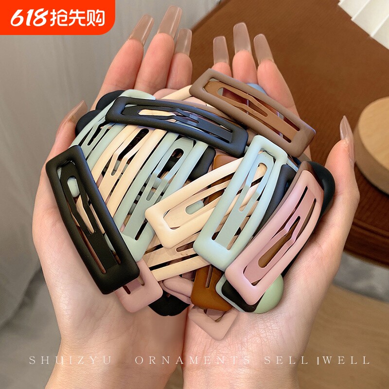 发夹女发卡前额刘海bb夹2025新款侧边碎发小卡子头发夹子头饰边