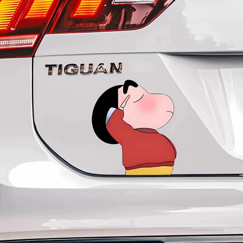 摩托车身玻璃划痕遮挡装饰贴画