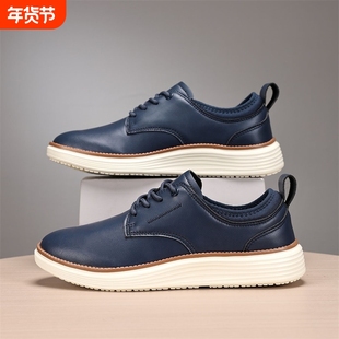 2026爆款皮面休闲男鞋牛津鞋Casual Dress Shoes Oxford现货