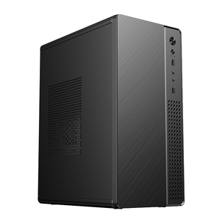 商务办公台式 机电脑主机箱MATX桌面迷你小机箱USB2.0带手提机箱