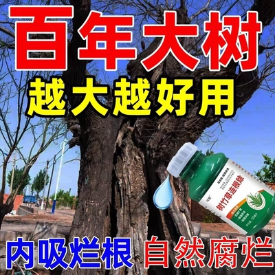 新款烂根除大树专用药杀死大树根的药烂树大树一针倒毒树王灭根剂