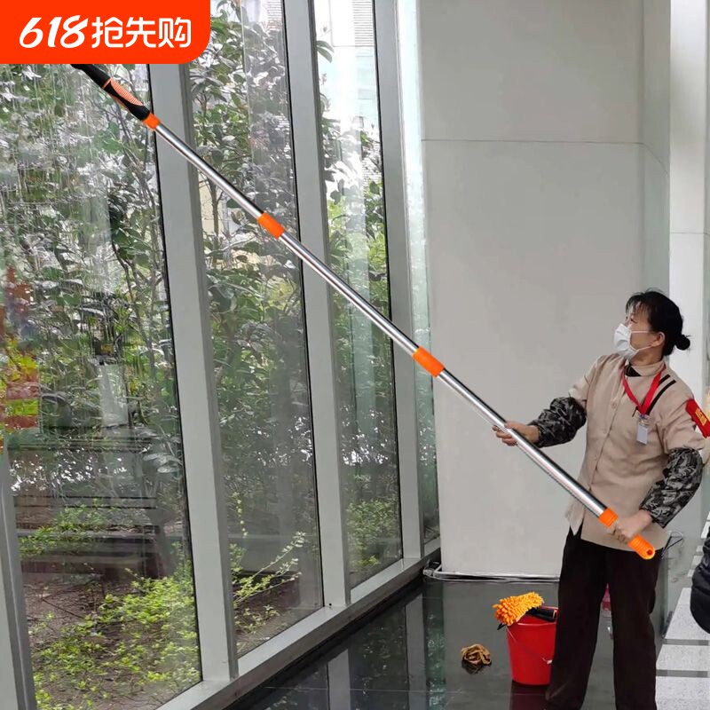 擦玻璃窗神器家用双面玻璃擦窗器刮水器阳台墙面清洁伸缩杆多功能