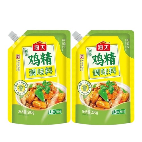 海天精选鸡精调味料200g*2袋
