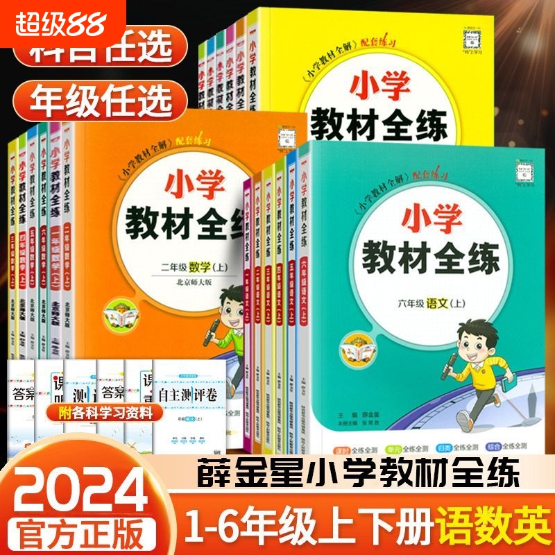 2024版薛金星小学教材全练