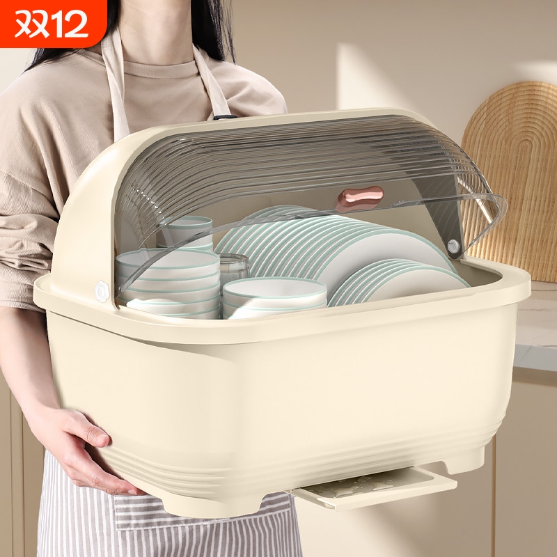 【5000+人购买】塑料沥水碗柜收