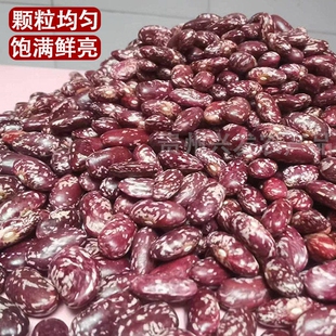 花豆贵州特产四季豆干货贵州红豆菜豆米红饭豆红花芸豆豆米自种