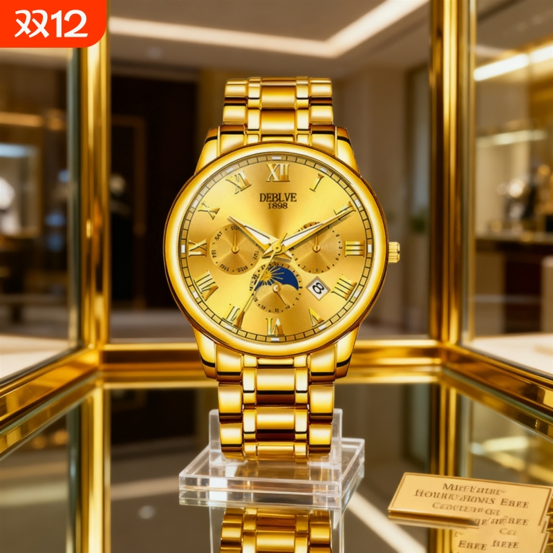 品牌正品手表男概念男士非机械表男款高级感学生运动男表潮腕表男