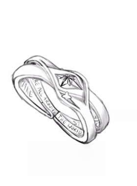 Stray Kids韩国男团莫比乌斯环戒指小众设计感粉丝应援周边指环