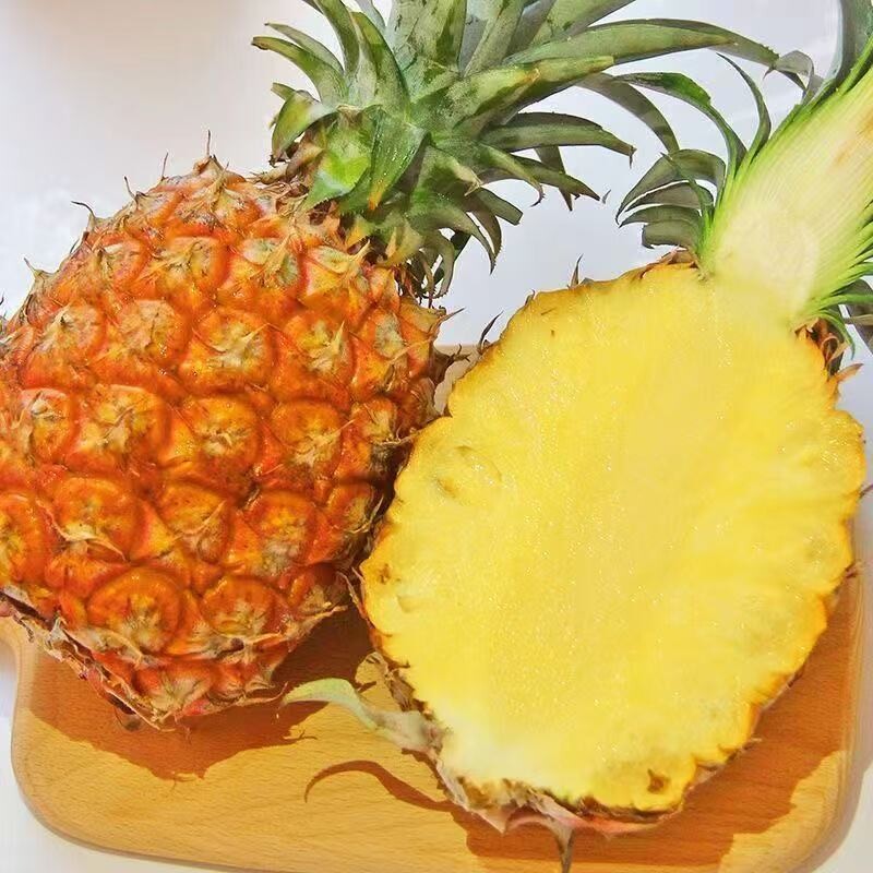 【产地直发】海南正宗金钻凤梨新鲜水果当季凤梨手撕菠萝特产无眼图片