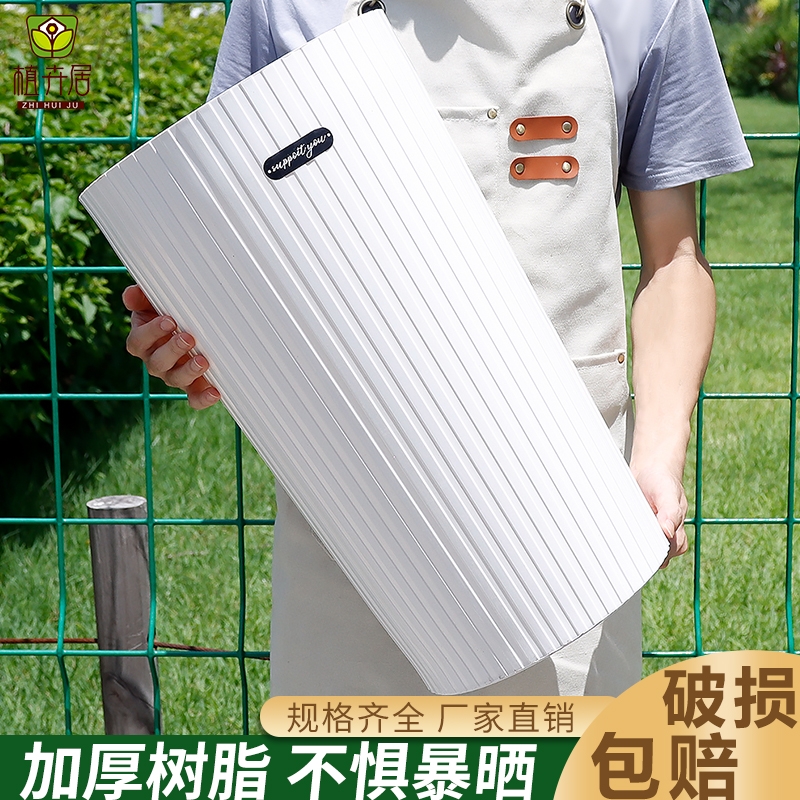 高筒花盆仿陶瓷塑料室内客厅大口径加高加厚无孔耐用种植高级特大