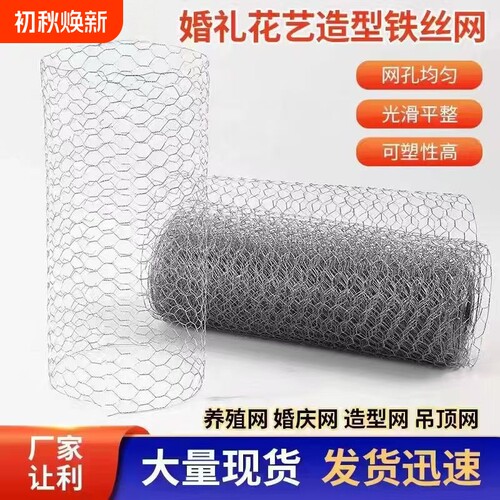 铁丝网六角拧花网鸡笼网