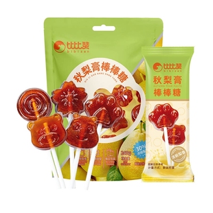比比赞秋梨膏棒棒糖19根