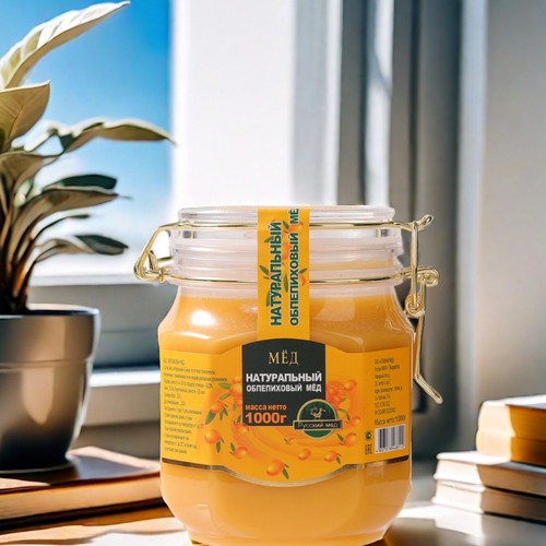 俄森源天然沙棘结晶蜜