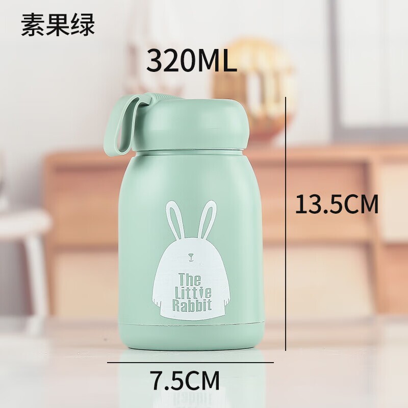迷你玻璃杯便携小巧网红玻璃水杯韩版可爱带提绳双层隔热多规格