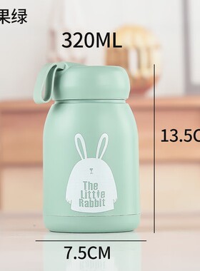 迷你玻璃杯便携小巧网红玻璃水杯韩版可爱带提绳双层隔热多规格
