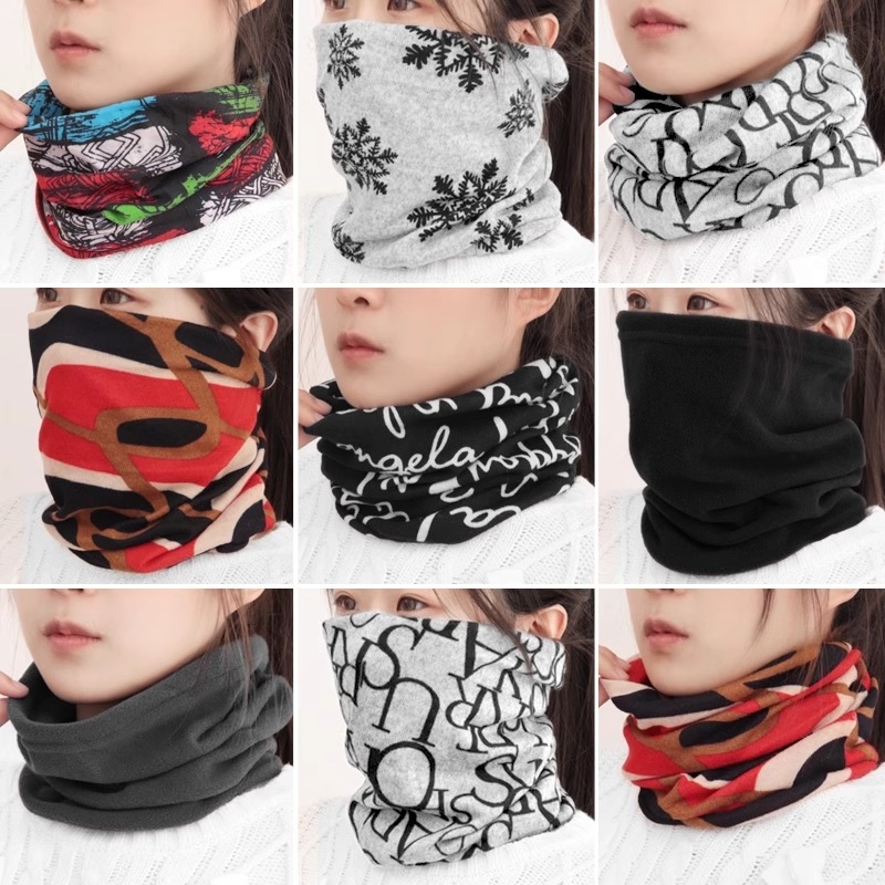 围脖B1vq0-春秋骑行脖套面罩户外钓鱼防风遮阳薄款