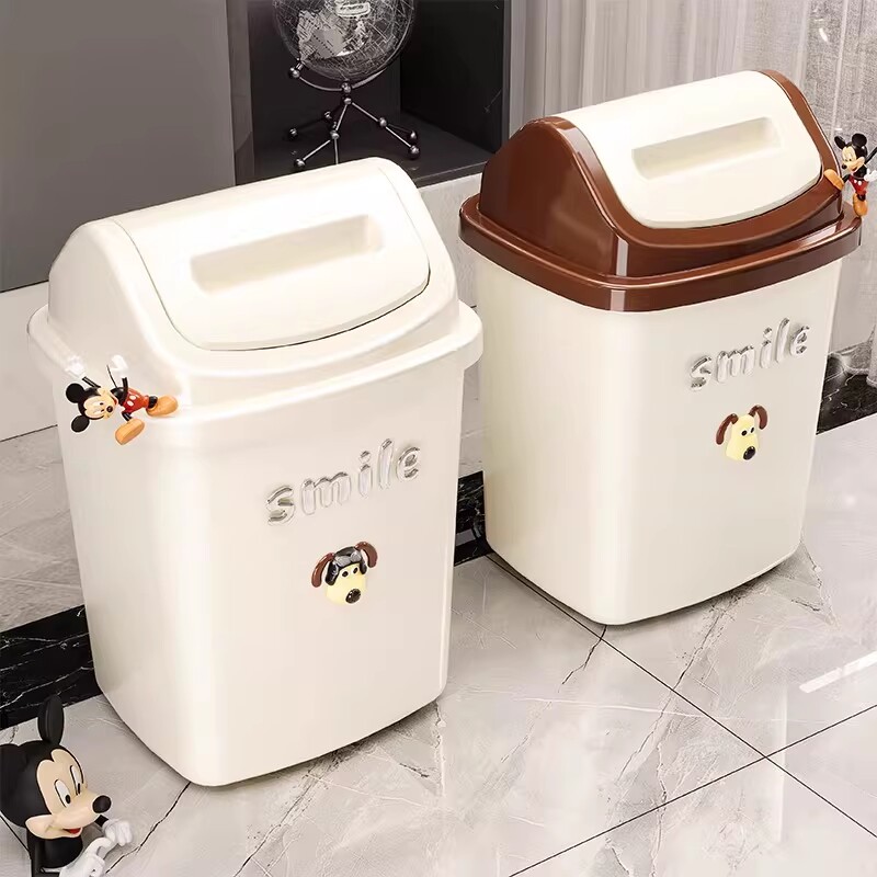 垃圾桶卫生间专用带盖厕所家用2026新款厨房客厅轻奢高档大号卧室