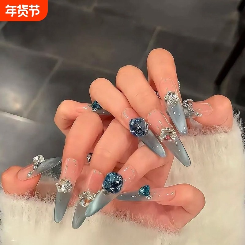 卡佩尔纯手工穿戴甲高级感轻奢2025新款猫眼爆闪法式美甲收纳盒,彩妆/香水/美妆工具,穿戴甲/甲片,淘宝优惠券,粉丝福利购,淘宝优惠卷