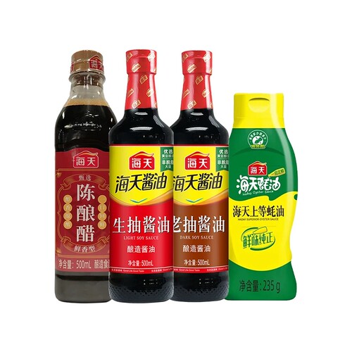 海天生老酱油家庭装蚝油