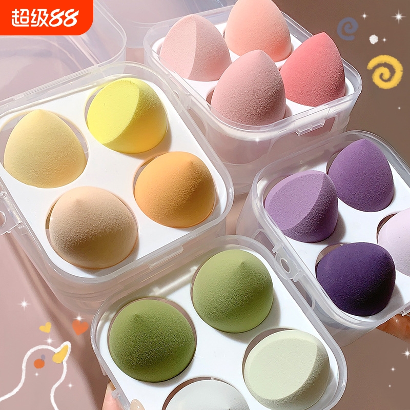 美妆蛋超软不吃粉彩妆海绵化妆蛋气垫粉扑干湿两用粉底液