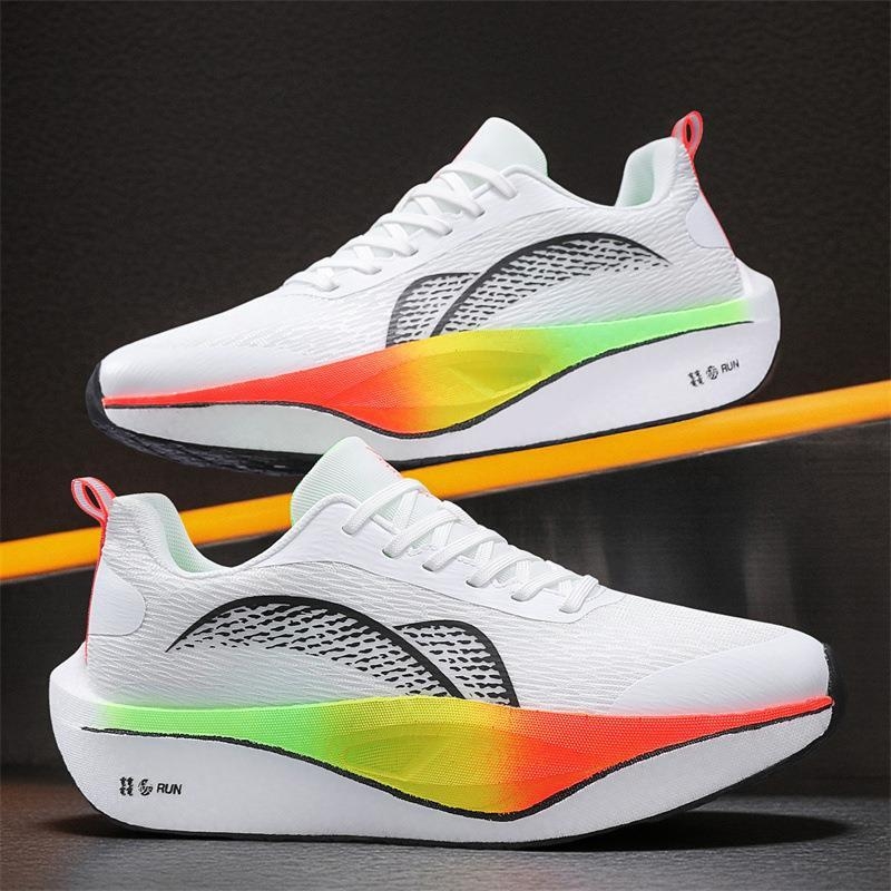 飞电5U碳板跑鞋儿童减震防滑运动鞋青少年学生专业竞速男女跑步鞋